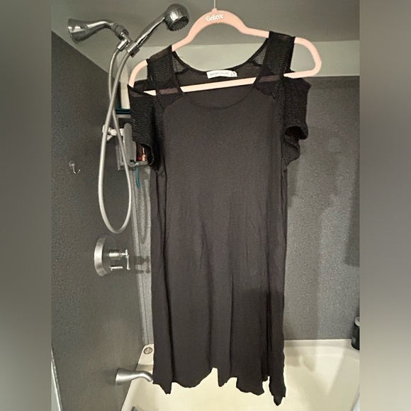 See By Chloe Cold Shoulder Black Dress - Picture 3 of 6